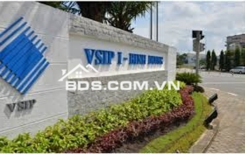 Bán nhà, đất mặt tiền đường D6, KDC VSIP, phường An Phú, TP Thuận An, tỉnh Bình Dương